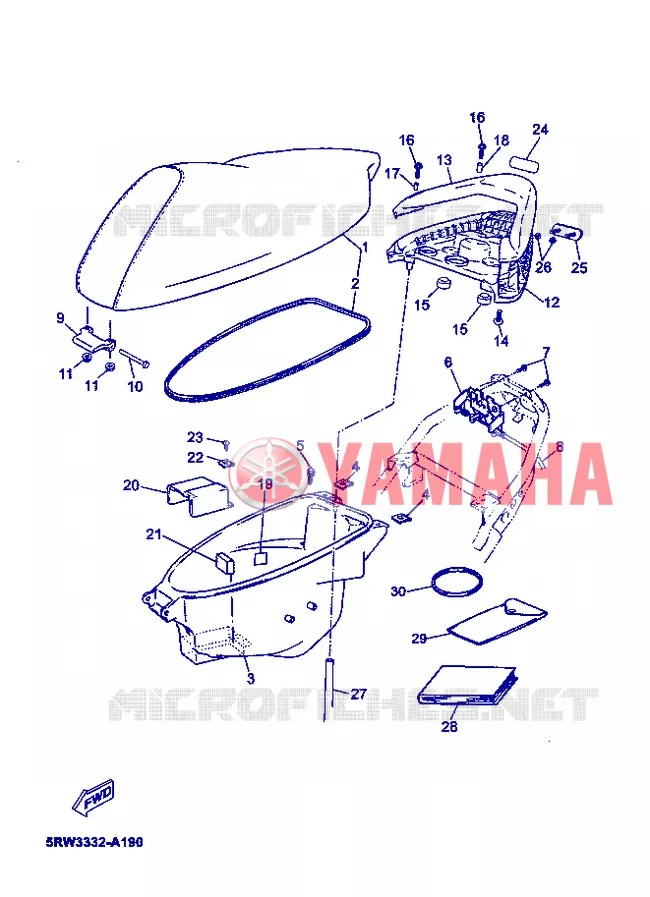 SELLE Yamaha SCOOTER 50 2005 MACH  CS50 MACH G AIR