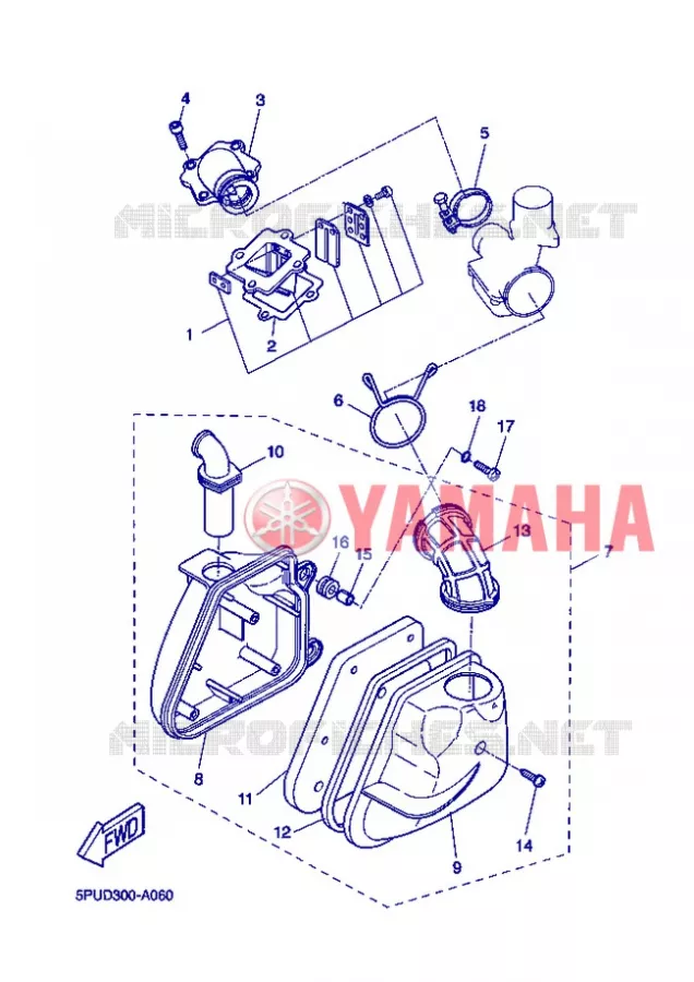 INLAAT 2 Yamaha SCOOTER 50 2007 NITRO  YQ50 NITRO