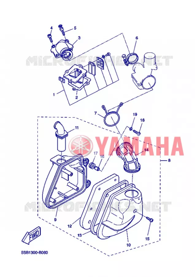INLAAT Yamaha SCOOTER 50 2007 NITRO  YQ50 NITRO