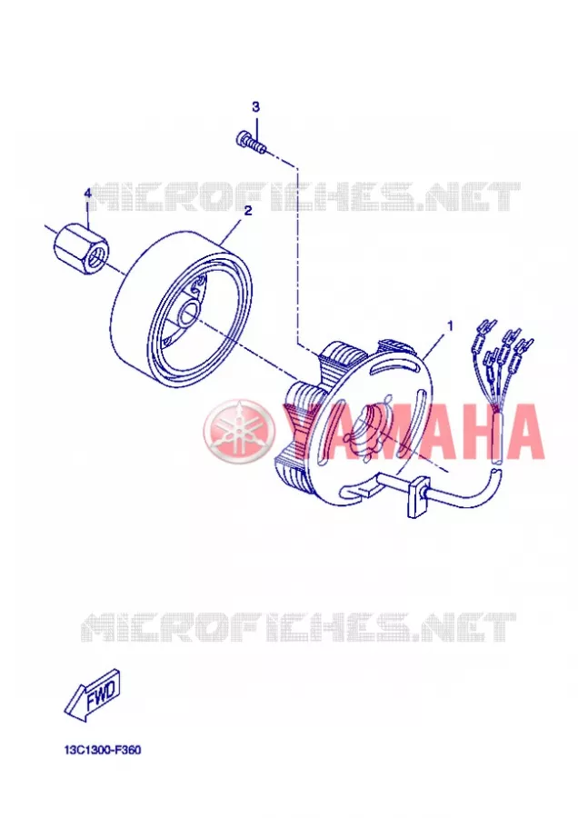 DYNAMO Yamaha MOTO 50 2008 X-LIMIT  DT50RSM