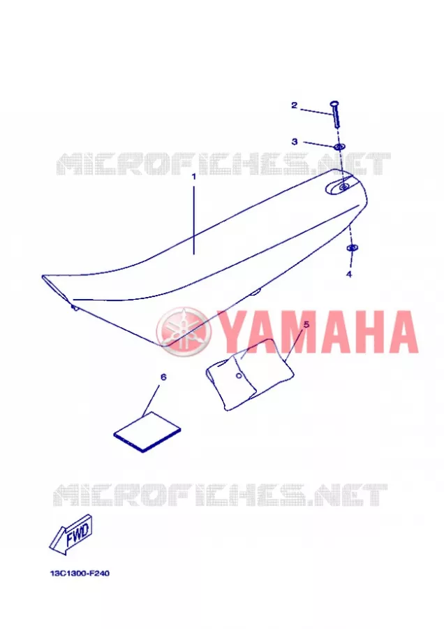 ZADEL / BAGAGE REK Yamaha MOTO 50 2008 X-LIMIT  DT50RSM