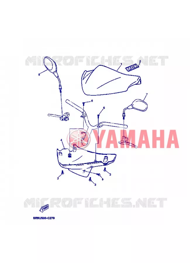KAP 1 Yamaha SCOOTER 50 2006 MACH  CS50 MACH G AIR
