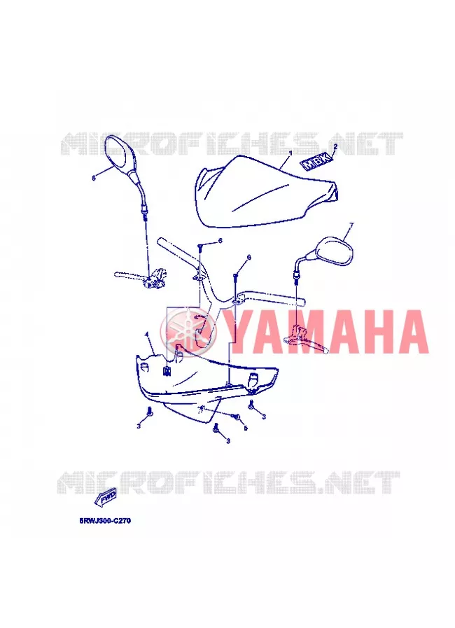 KAP 1 Yamaha SCOOTER 50 2008 MACH G  CS50