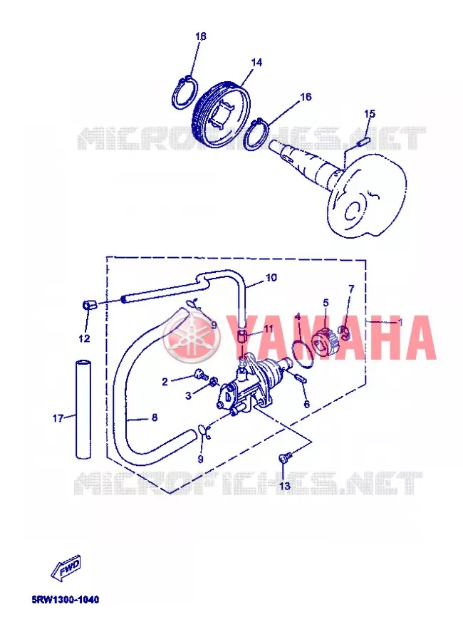OLIEPOMP Yamaha SCOOTER 50 2008 MACH G  CS50