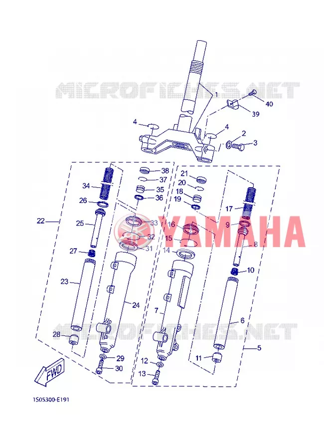 VOORVORK 2 Yamaha SCOOTER 50 2008 STUNT  EW50N