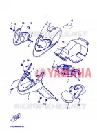 VOORSPATBORD voor Yamaha CW50RS 2005