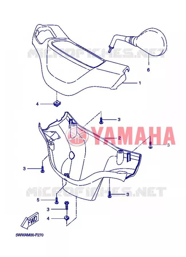 KAP 1 Yamaha SCOOTER 50 2007 BOOSTER  CW50