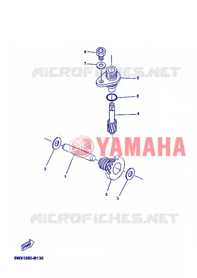 TOERENTELLERAANDRIJVING Yamaha MOTO 50 2006 XPOWER  TZR50 X-POWER