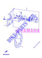 REMKLAUW ACHTER voor Yamaha X-POWER 2007