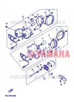 ACHTERLICHT voor Yamaha YP125E 2007
