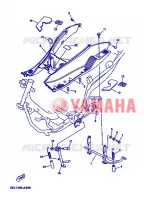 STANDAARD / VOETSTEUN voor Yamaha YP125E 2007