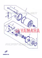 STARTMOTOR voor Yamaha YP125E 2007