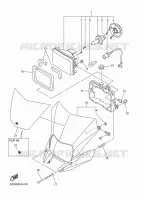 KOPLAMP voor Yamaha WR250X 2009