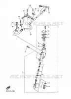 REMPOMP ACHTER voor Yamaha WR250X 2009