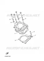 CILINDER voor Yamaha MT03 2009