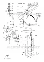REMPOMP ACHTER voor Yamaha MT03 2009