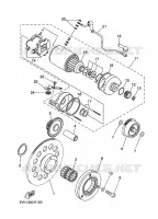 STARTMOTOR voor Yamaha MT03 2009