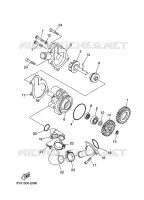 WATERPOMP / SLANGEN voor Yamaha MT03 2009