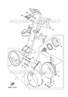 KOPLAMP voor Yamaha XF50 2009