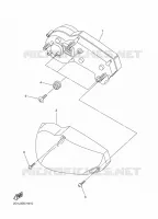 TELLERSET voor Yamaha FZ1N 2009