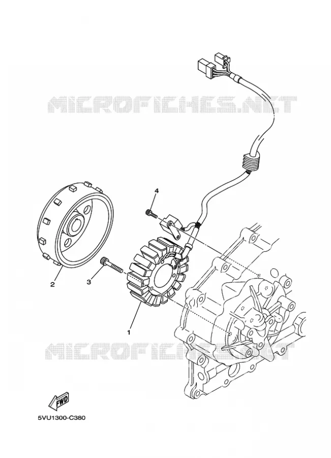 DYNAMO Yamaha SCOOTER 500 2009 TMAX  XP500 TMAX
