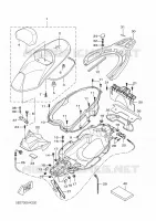 SELLE voor Yamaha VP250 2009