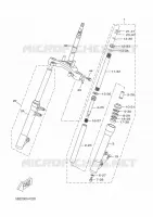 VOORVORK 3 voor Yamaha VP250 2009
