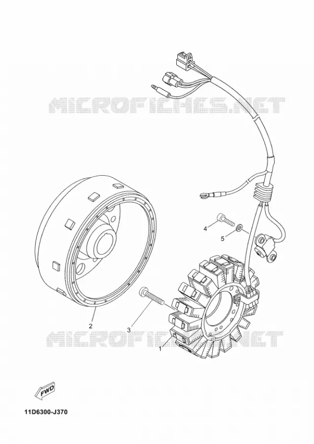 DYNAMO Yamaha MOTO 660 2013 TENERE ABS  XT660ZA