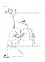 STUURSCHAKELAAR / HEVEL voor Yamaha FZ1SA 2009