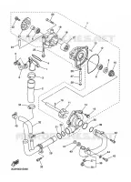 WATERPOMP / SLANGEN voor Yamaha FZ1SA 2009