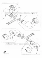 KNIPPERLICHT voor Yamaha DIVERSION 600 2009