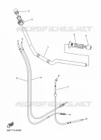 STUUR / KABEL voor Yamaha DIVERSION 600 2009