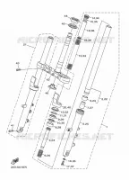 VOORVORK voor Yamaha DIVERSION 600 2009