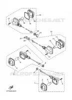 KNIPPERLICHT 2 voor Yamaha DT125 2009