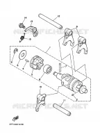 SCHAKELWALS voor Yamaha DT125 2009