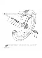 WIEL VOOR 2 voor Yamaha DT125 2009