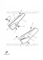 ZIJKUIPDEEL voor Yamaha DT125 2009