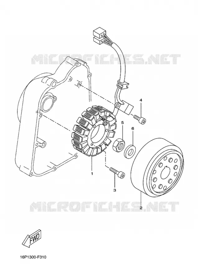 DYNAMO Yamaha SCOOTER 125 2009 CITYLINER  VP125 CITYLINER