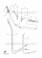STUUR / KABEL voor Yamaha XJ6N 2009