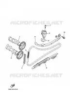 NOKKENAS / KETTING voor Yamaha XP500A 2009