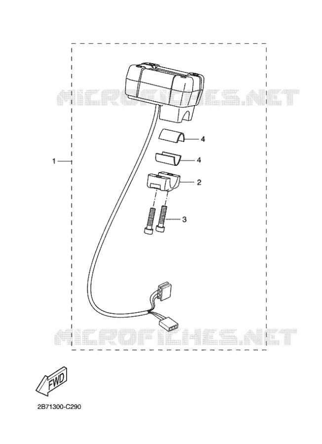 TELLERSET Yamaha SCOOTER 50 2009 SLIDER  EW50N SLIDER