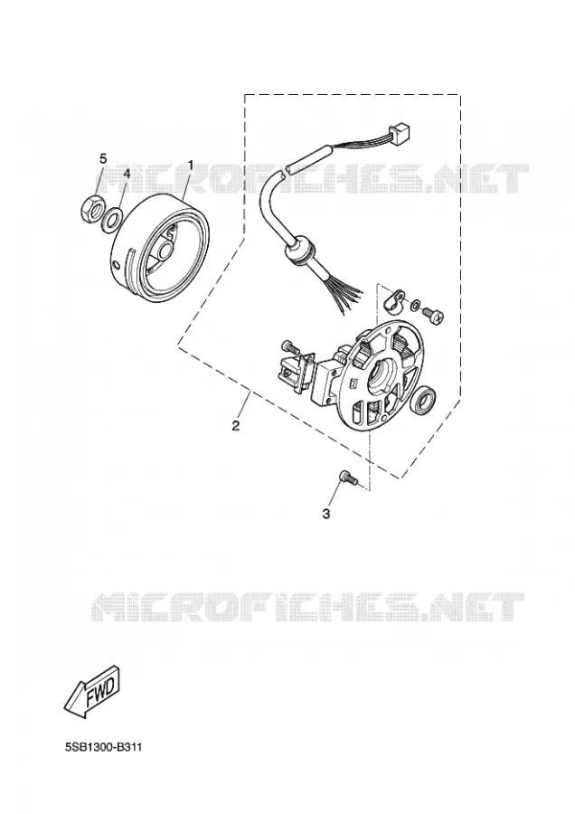DYNAMO Yamaha SCOOTER 50 2013 NEOS EASY  YN50E