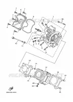 CILINDERKOP voor Yamaha CRYPTON 135 X 2009