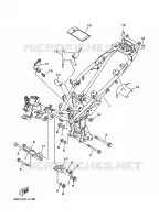 FRAME voor Yamaha CRYPTON 135 X 2009