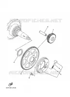 STARTMOTOR KOPPELINGS voor Yamaha CRYPTON 135 X 2009