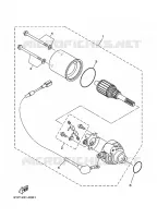 STARTMOTOR voor Yamaha CRYPTON 135 X 2009