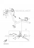 STUURSCHAKELAAR / HEVEL voor Yamaha BOOSTER SPIRIT 2010