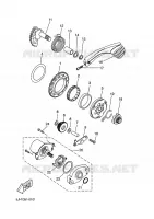 STARTMOTOR voor Yamaha BOOSTER 12