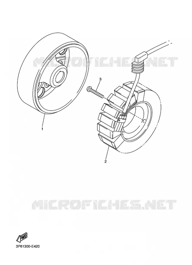 DYNAMO Yamaha MOTO 1300 2010 FJR  FJR1300A