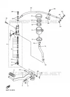 REMPOMP ACHTER voor Yamaha FZ1 N 2010